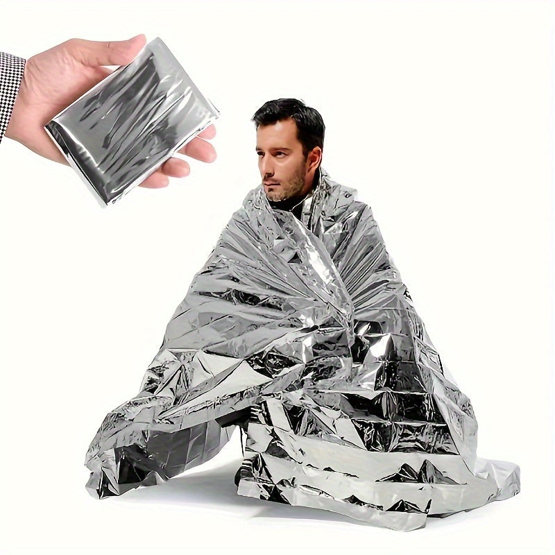4-Pack Emergency Thermal Blankets