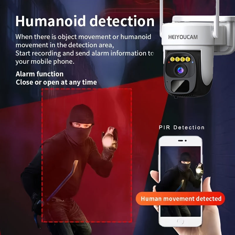 Solar Powered Security Camera with Wireless