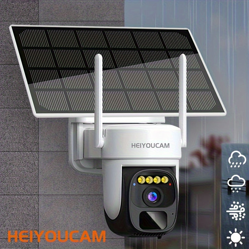 Solar Powered Security Camera with Wireless