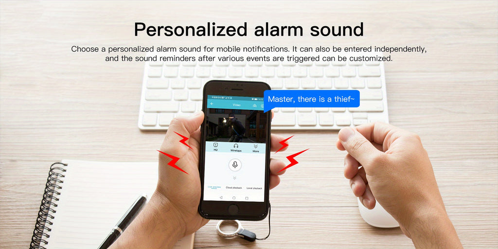 Solar Powered Security Camera with Wireless