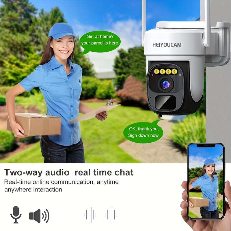 Solar Powered Security Camera with Wireless