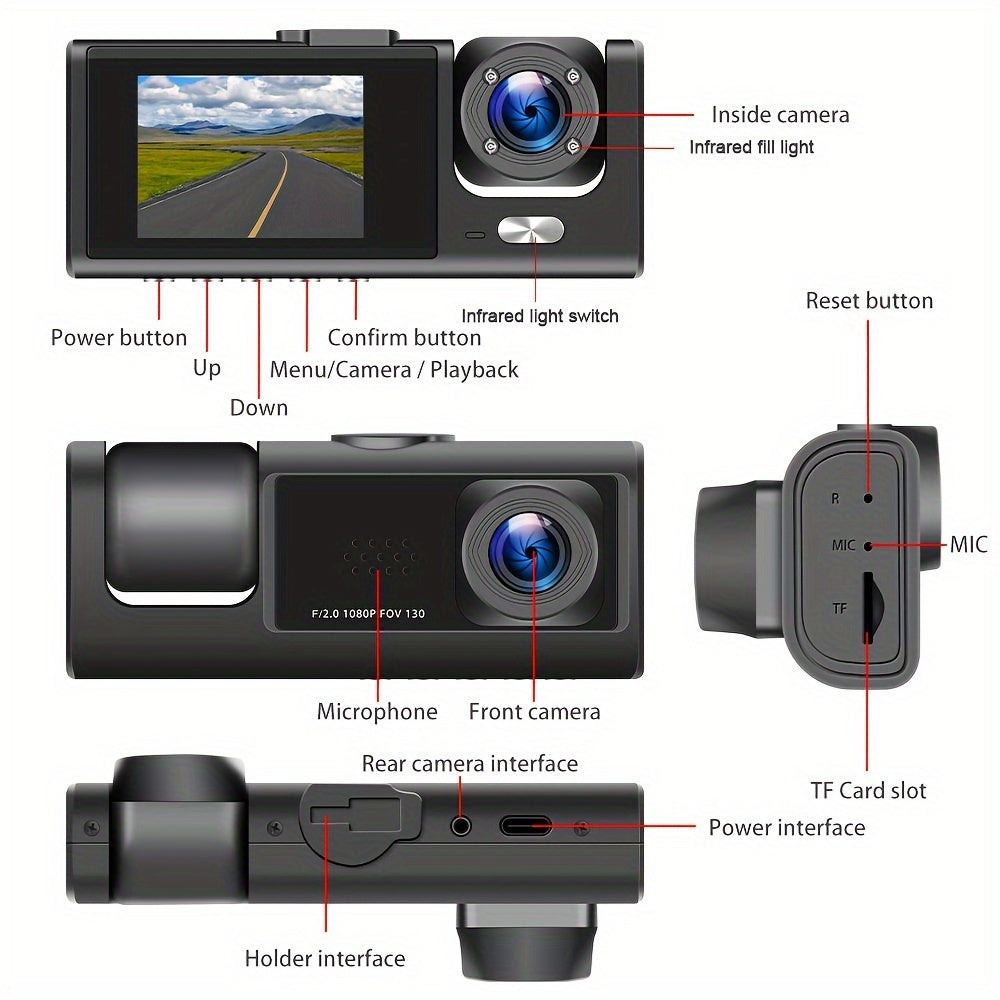 Front Dash Cam for Car Security