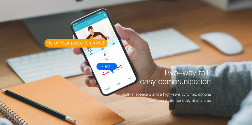 Solar Powered Security Camera with Wireless